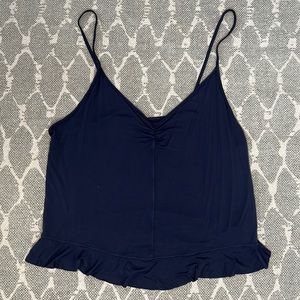 Navy Soft and Sexy American Eagle Tank - SIZE L
